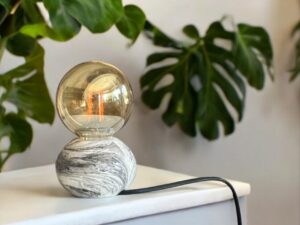 Point Beton Masa Lambası, Okyanus Koleksiyonu - Siyah Okyanus